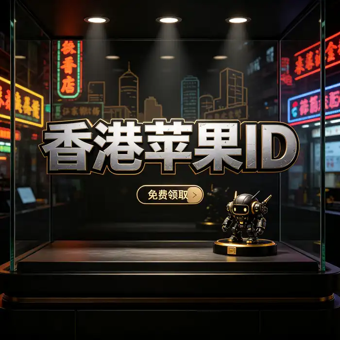 iOS美国ID共享与美区Apple ID账号使用指南的深色科技主视觉